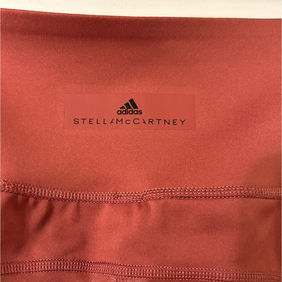 ADIDAS By STELLA MCCARTNEY Clay Red Leggings - Picture 6 of 10